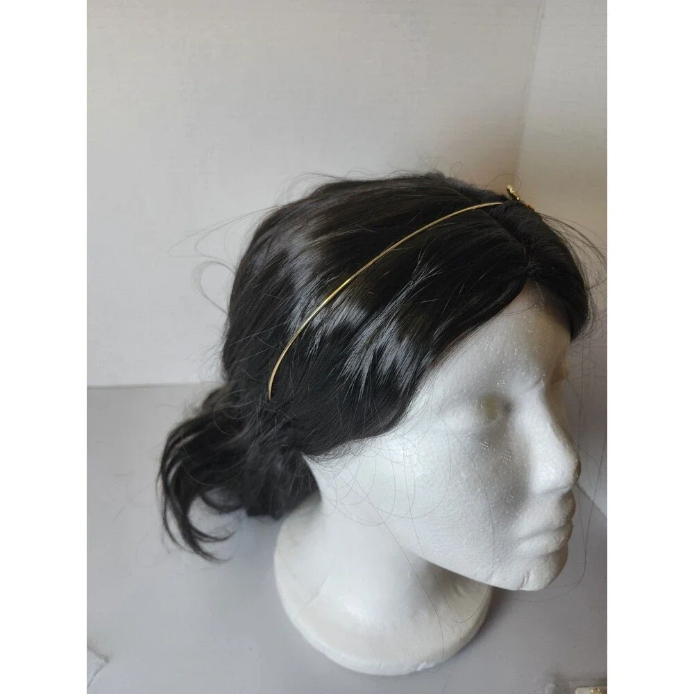 Gold Tone With Rinestones Head Band